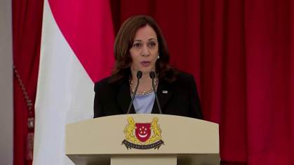 Em Singapura, Kamal Harris tenta convencer região do compromisso de Washington com o Sudeste Asiático