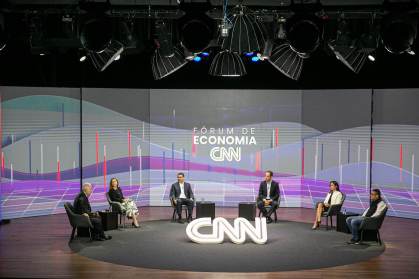 Fórum de Economia CNN – ‘Os desafios de um Brasil essencial’ reuniu os economistas-chefes do Bradesco, BTG Pactual, Inter, Itaú Unibanco e Santander
