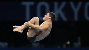 Kawan Pereira, 1º brasileiro a chegar na final dos saltos ornamentais; ele ficou em 10º