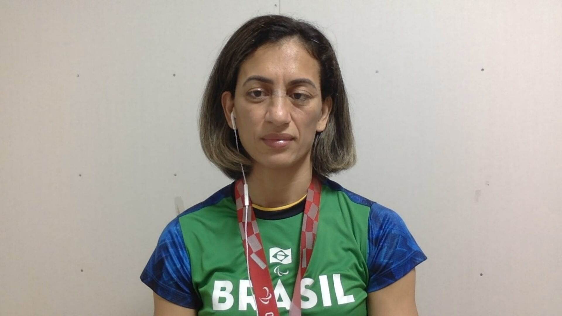 Lúcia Araújo, judoca e medalhista de bronze