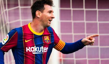 Messi joga pela La Liga