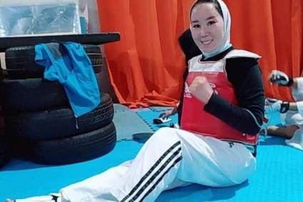 Zakia Khudadadi, atleta afegã