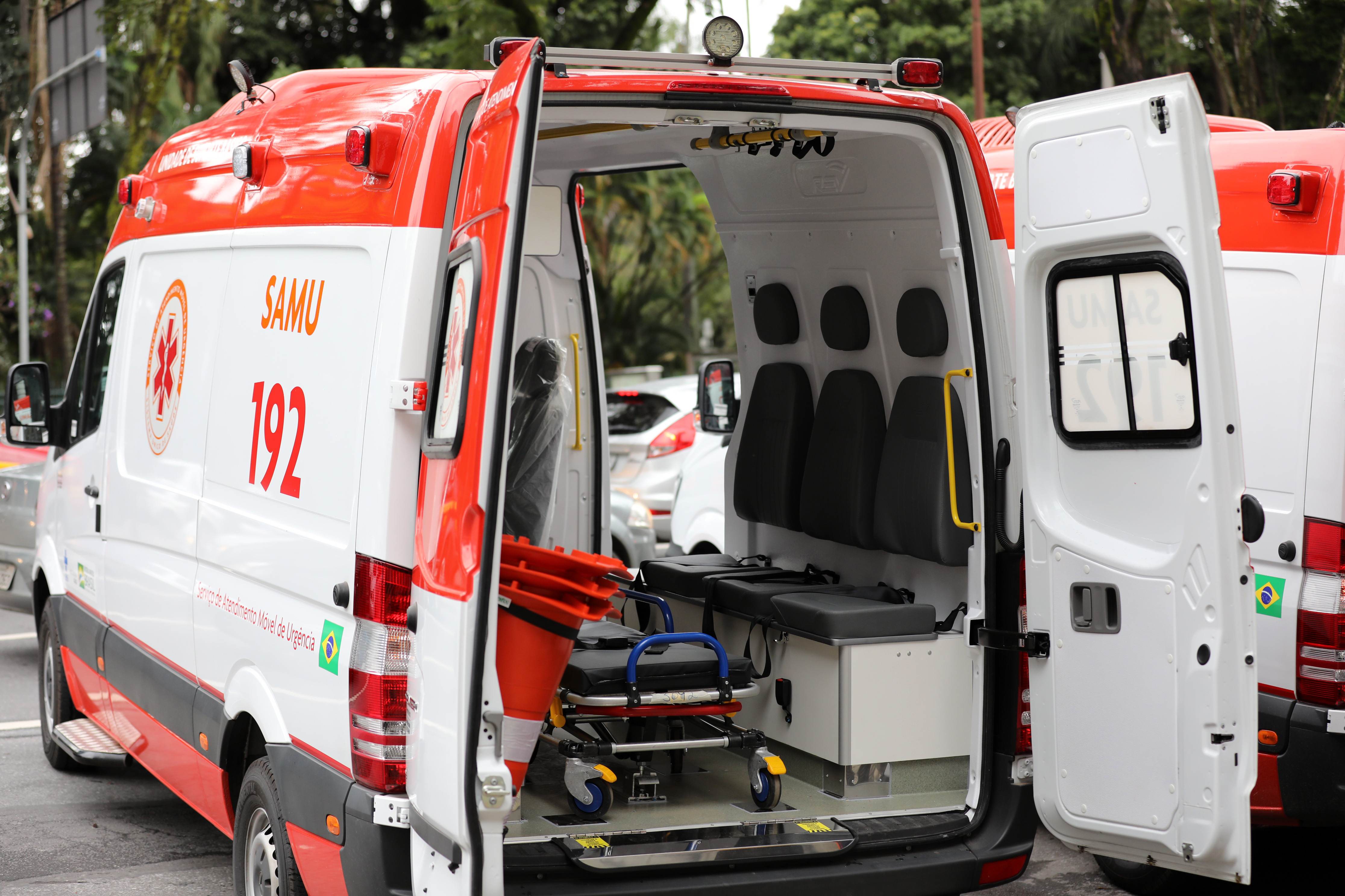 Ambulância do SAMU