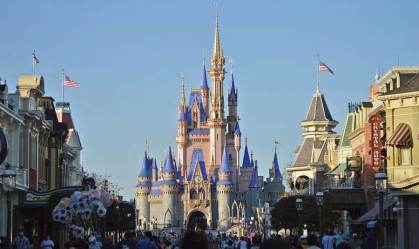 Castelo da Cinderela na Magic Kingdom, parque do Walt Disney World Resort em Orlando, na Flórida (Foto: Wikimedia Commons)