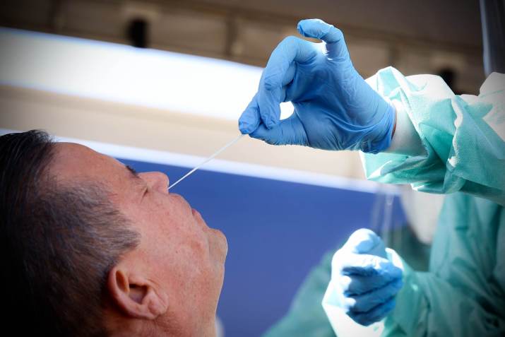 Teste RT-PCR para detecção da Covid-19 / Walterson Rosa/MS