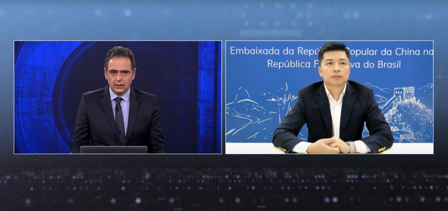 entrevista embaixada china