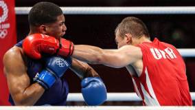 Na grande final, Hebert encarou o ucraniano Oleksandr Khyzhniak