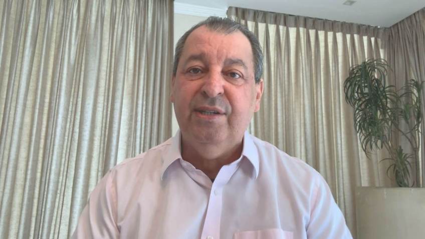 Senador Omar Aziz (PSD-AM), presidente da CPI da Pandemia, fala sobre reta final dos trabalhos da comissão / CNN Brasil (30.ago.2021)