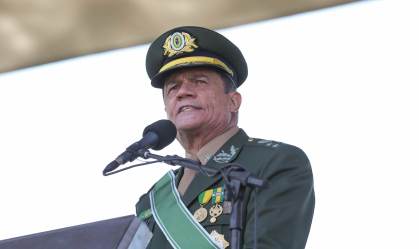 Comandante do Exército, general Paulo Sérgio Nogueira de Oliveira