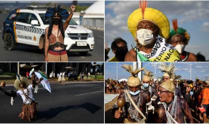 protesto indígena