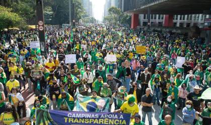 GSI faz reconhecimento da Paulista para ida de Bolsonaro no 7 de Setembro