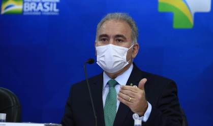 Ministro da Saúde, Marcelo Queiroga