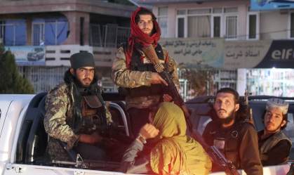 Combatentes do Talibã no Afeganistão