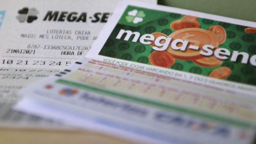 Bilhetes de aposta da Mega-Sena