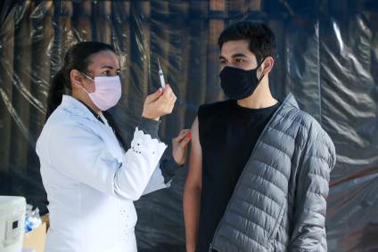 Vacinação contra a Covid-19 em São Paulo