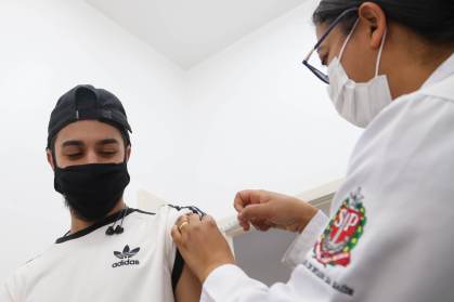 Vacinação contra a Covid-19 em São Paulo