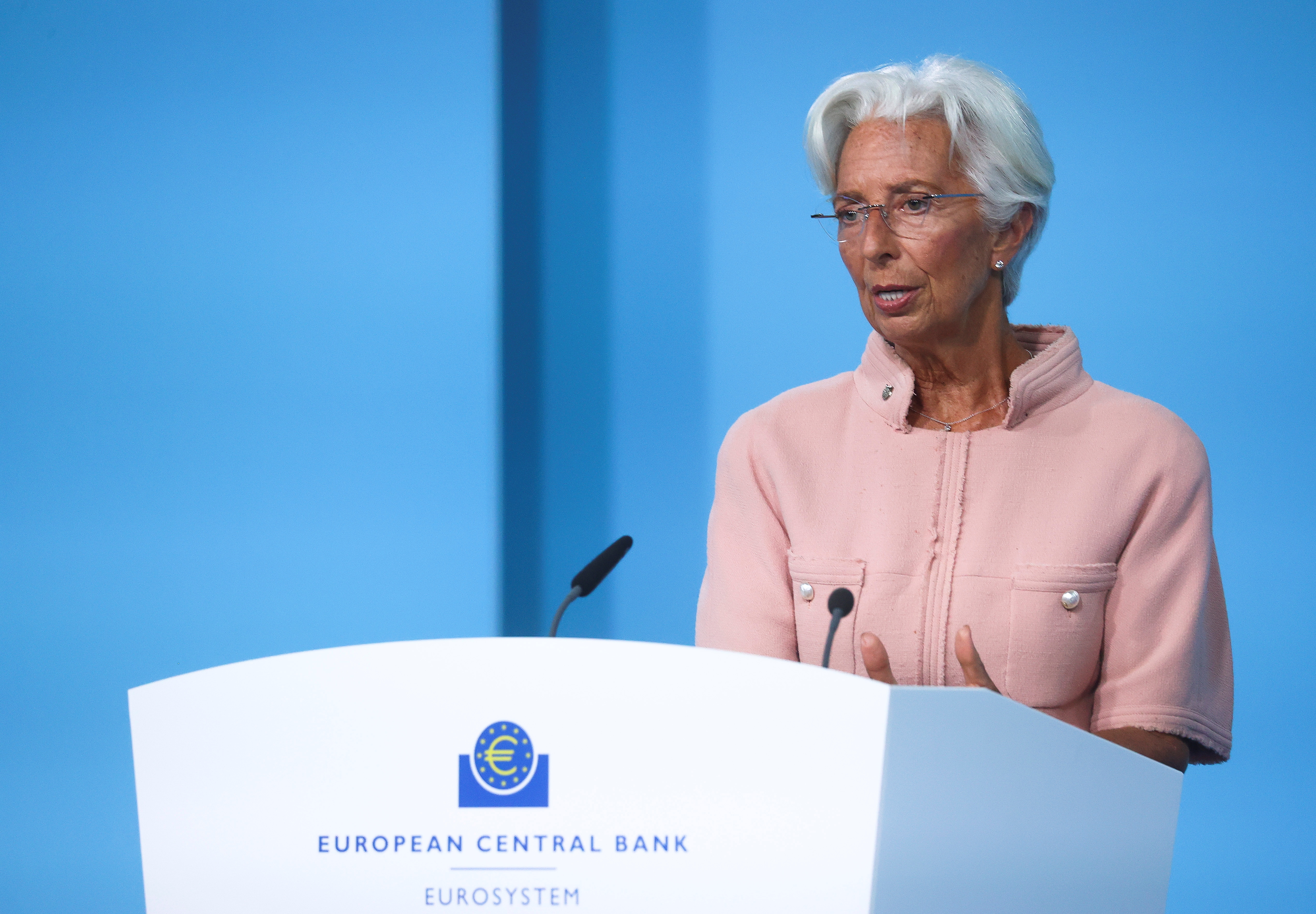 A presidente do Banco Central Europeu (BCE), Christine Lagarde