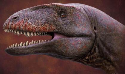 Recém-descoberto, dinossauro com dentes de tubarão foi o T. rex de sua época