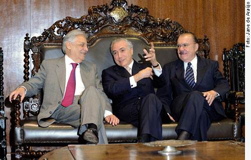 FHC, Temer e Sarney