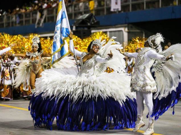 Primeiro dia dos desfiles das escolas de samba do grupo especial de São Paulo, realizado no sambodromo do Anhembi. Foto: Paulo Pinto/LIGASP/Fotos Públicas / Paulo Pinto