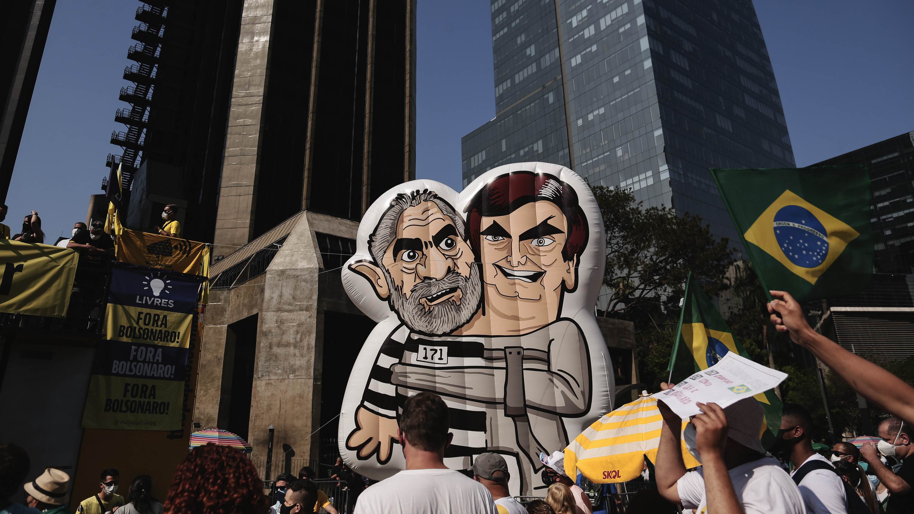 SÃO PAULO, MANIFESTAÇÃO CONTRA O PRESIDENTE