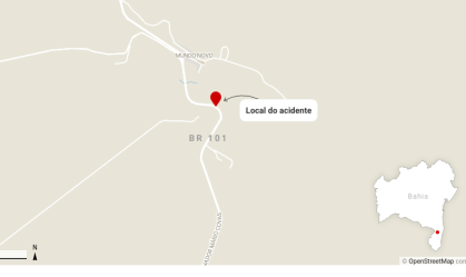 Acidente na BR 101 deixa 12 mortos e 17 feridos
