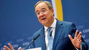 Armin Laschet, candidato da CDU a primeiro-ministro da Alemanha