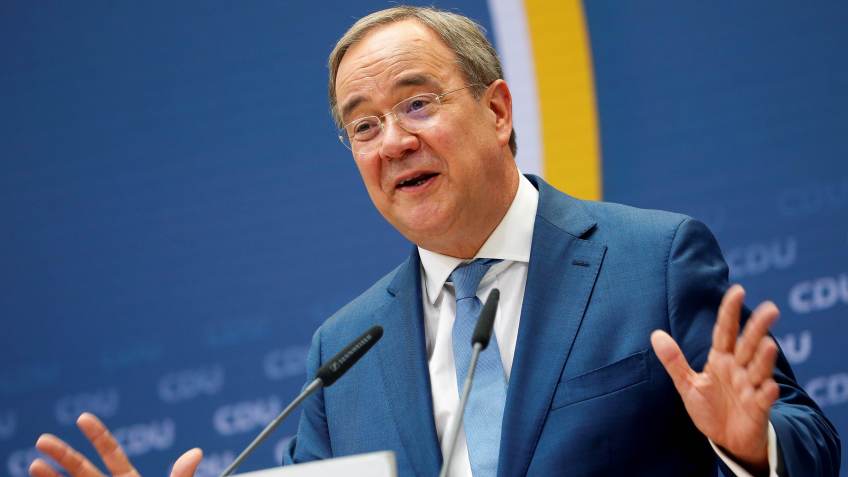 Armin Laschet, candidato da CDU a primeiro-ministro da Alemanha / Michele Tantussi - 13.set.2021/Reuters