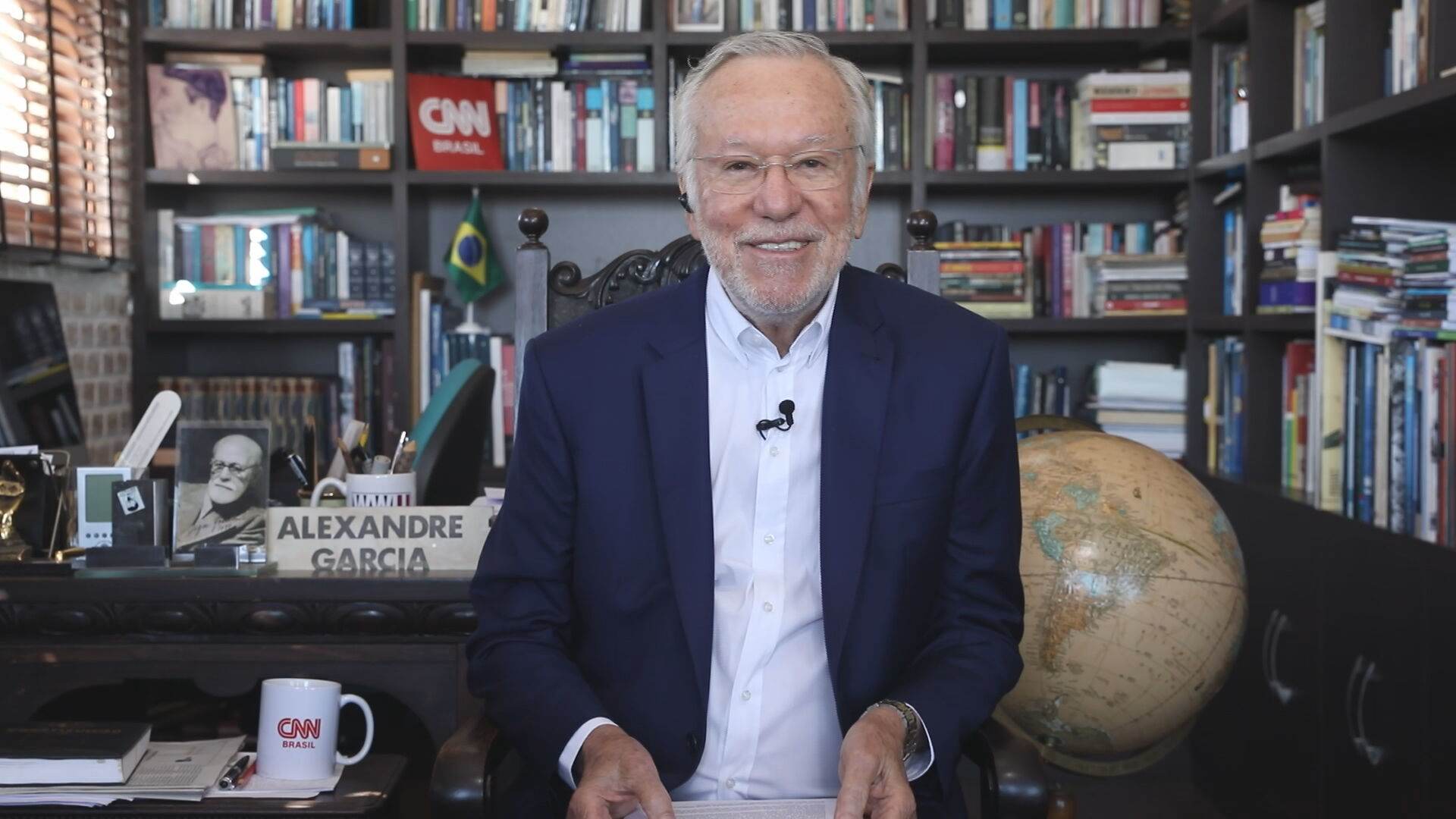 Alexandre Garcia no quadro Liberdade de Opinião