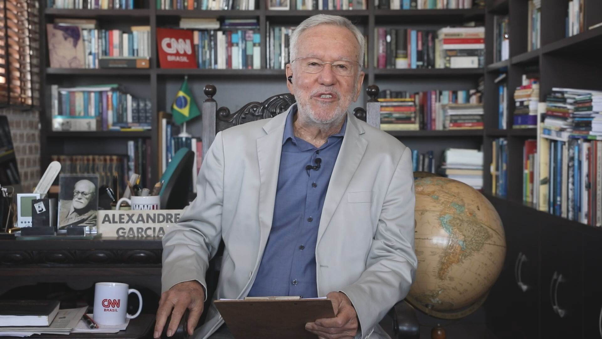 Alexandre Garcia no quadro Liberdade de Opinião