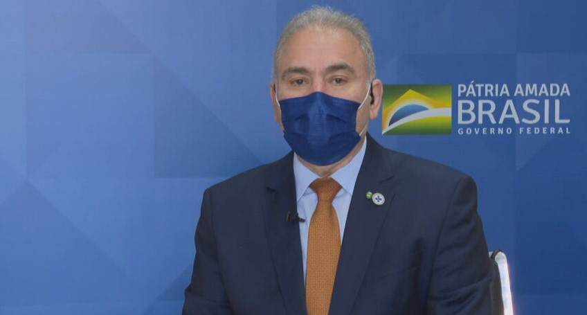 Ministro da Saúde, Marcelo Queiroga, em entrevista exclusiva à CNN