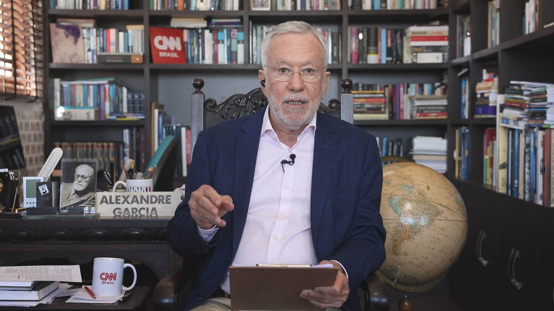Alexandre Garcia no quadro Liberdade de Opinião