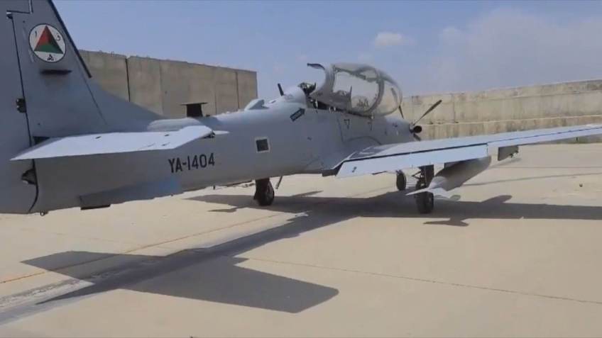 Modelos de aviões fabricados pela Embraer estão em posse do Talibã, no Afeganistão / Reprodução/CNN Brasil (4.set.2021)