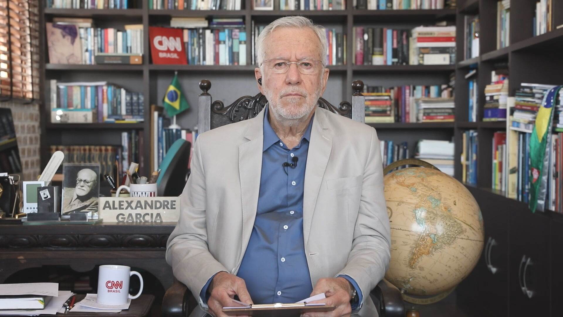 Alexandre Garcia no quadro Liberdade de Opinião