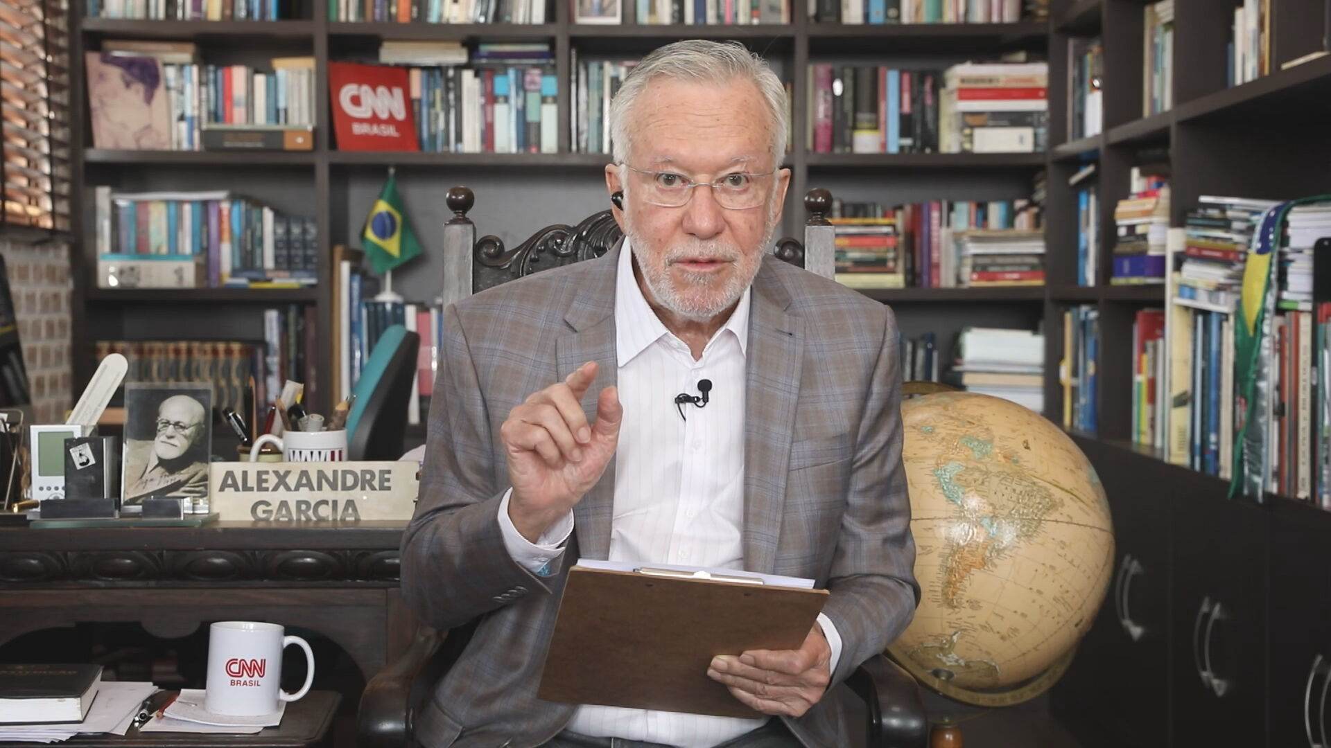 Alexandre Garcia no quadro Liberdade de Opinião