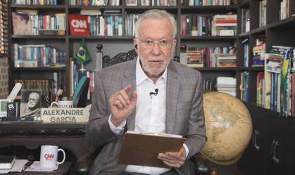 Alexandre Garcia no quadro Liberdade de Opinião