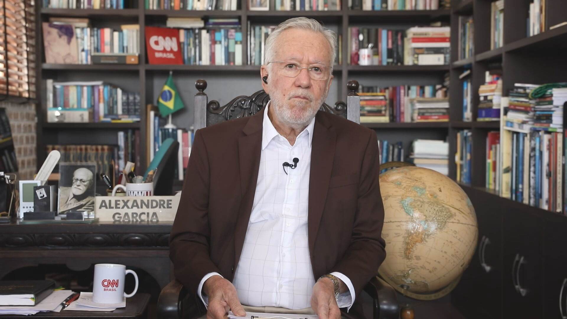 Alexandre Garcia no quadro Liberdade de Opinião