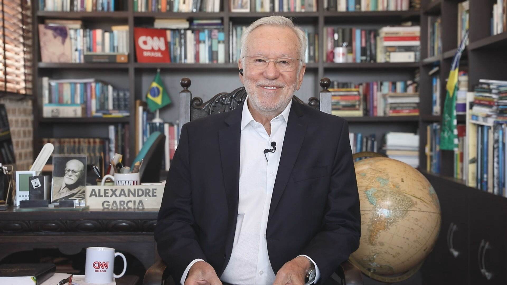 Alexandre Garcia no quadro Liberdade de Opinião