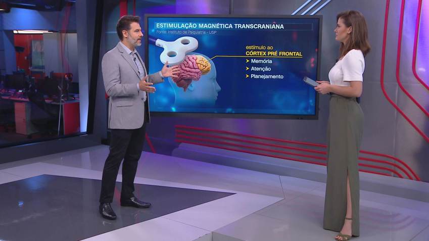 No quadro Correspondente Médico, dr. Fernando Gomes explicou pesquisa para tratamento alternativo da depressão / CNN Brasil (21.set.2021)