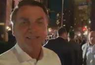 Bolsonaro minimiza protesto de brasileiros nos EUA