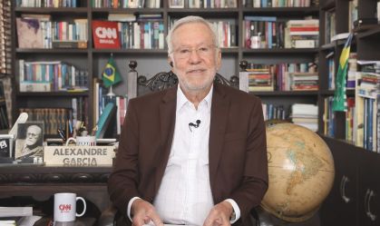 Alexandre Garcia no quadro Liberdade de Opinião