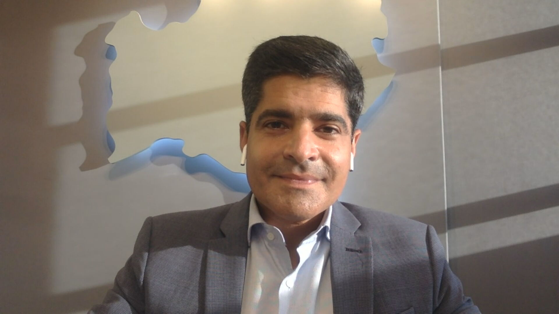 O presidente nacional do DEM, ACM Neto, em entrevista à CNN