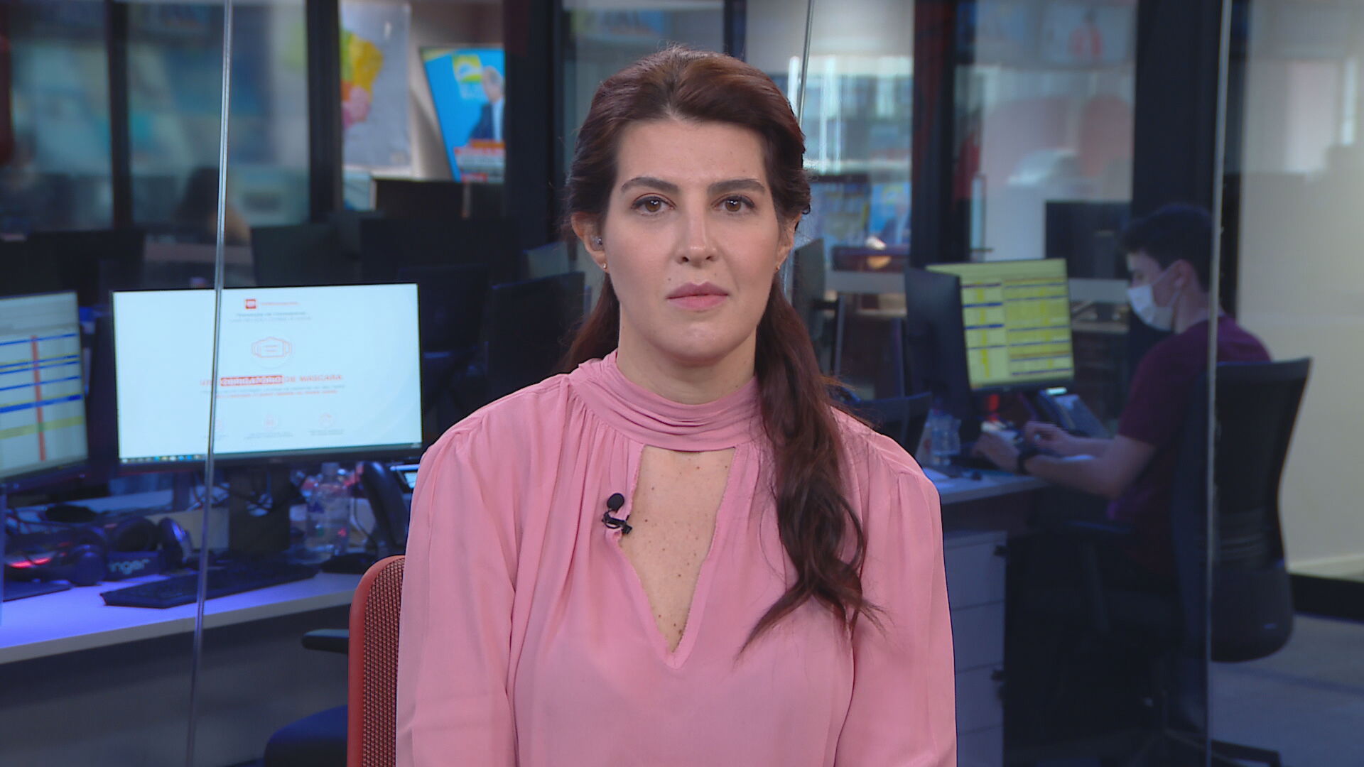 Gisele Soares no quadro Liberdade de Opinião