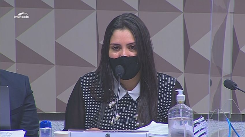 Advogada Bruna Morato, representante de médicos que elaboraram dossiê contra a Prevent Senior / Reprodução/CNN Brasil (28.set.2021)