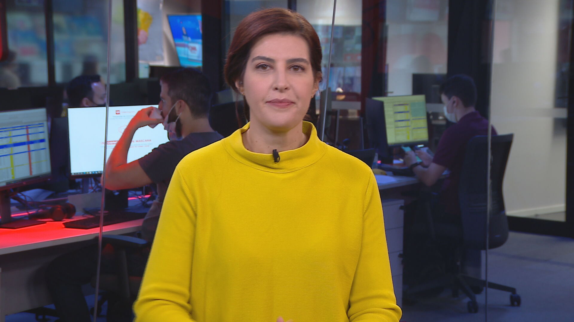 Gisele Soares no quadro Liberdade de Opinião