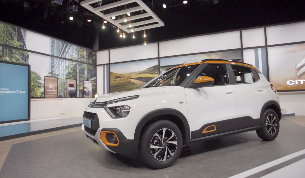 Apresentação do novo Citroën C3 em Paris, nesta quinta-feira (16) / Divulgação