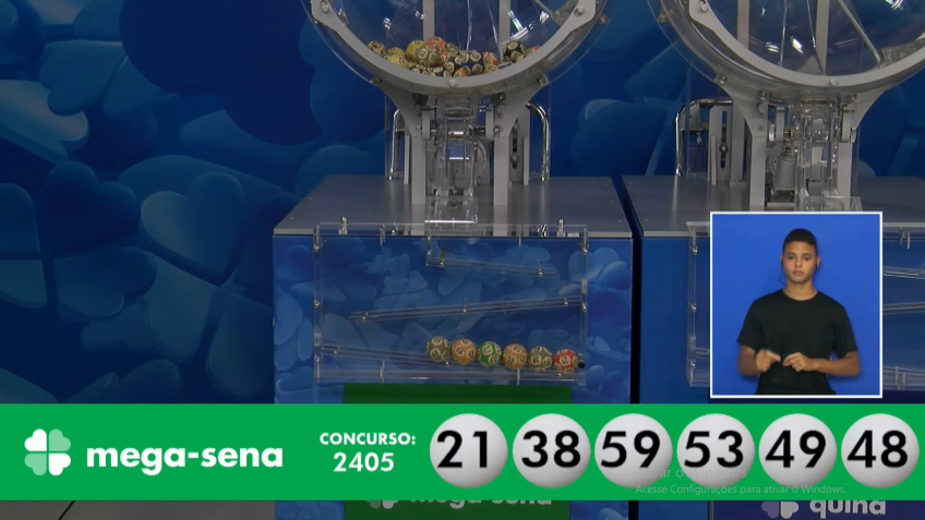 Dezenas sorteadas nesta quarta-feira (1º) / Reprodução
