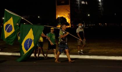 CHEGADA DE MANIFESTANTES 7 DE SETEMBRO