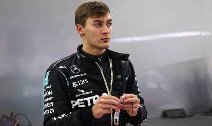 Russell e Hamilton fazem dobradinha da Mercedes em Interlagos