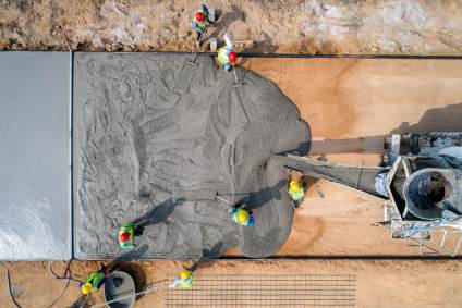 Cimento / canteiro de obras